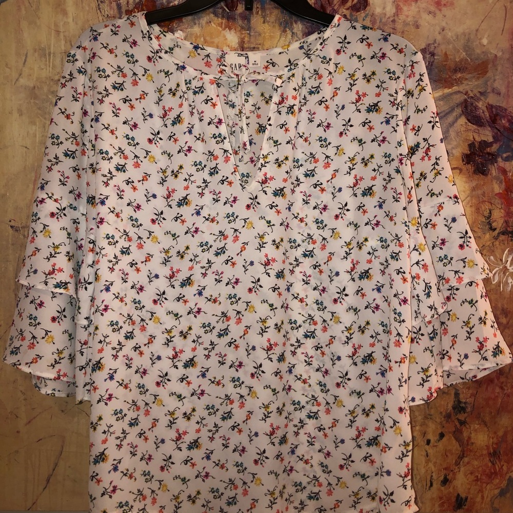 Gap Floral Blouse
